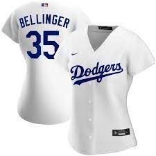 Los Angeles Dodgers Womens Nike #35 Cody Bellinger Replica Jersey White - THE 4TH QUARTER