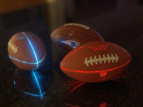 Las Vegas Raiders Portable Bluetooth Nima Football Speaker - THE 4TH QUARTER