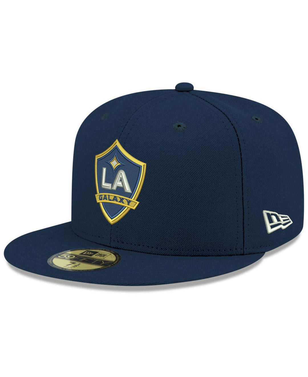 Los Angeles Galaxy Fitted New Era 59Fifty Logo Navy Hat Cap - THE 4TH QUARTER