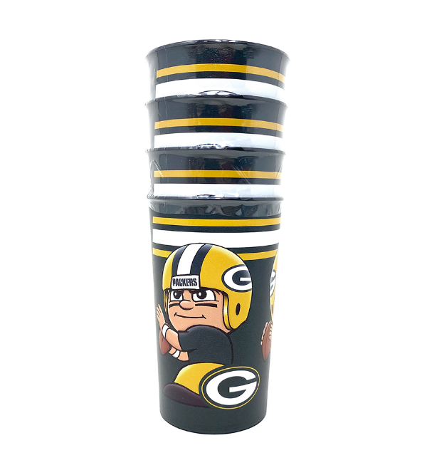 Green Bay Packers Party Cup 4-Pack