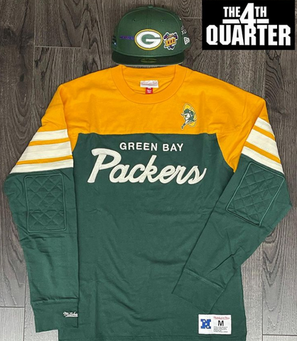 Green Bay Packers Mens Mitchell & Ness Special Script Long Sleeve