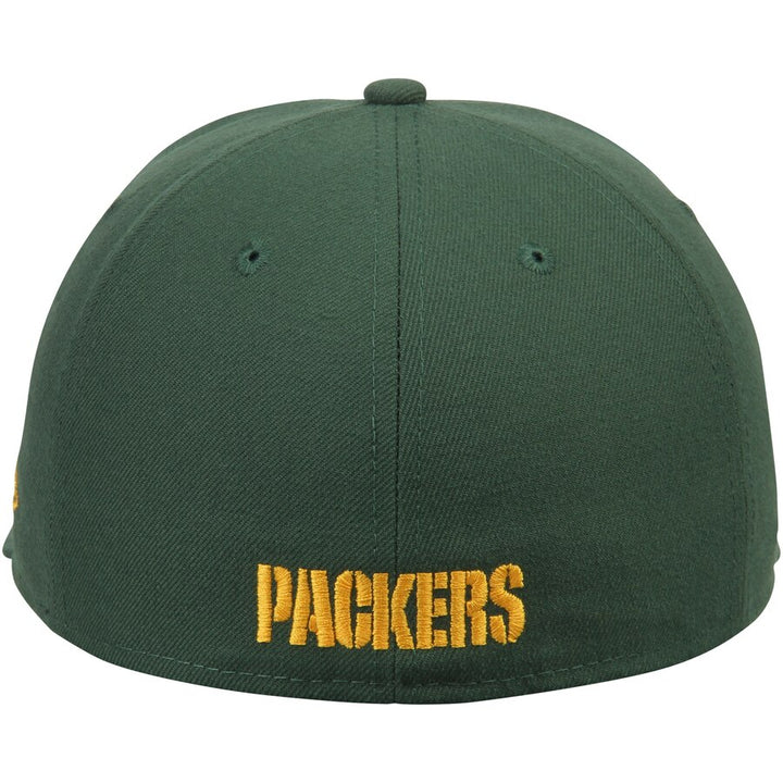 Green Bay Packers Fitted New Era 59Fifty Cilantro Green Cap Hat - THE 4TH QUARTER