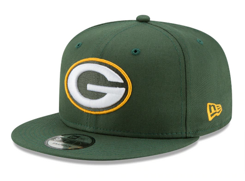 Green Bay Packers Snapback New Era Basic Cap Hat Green