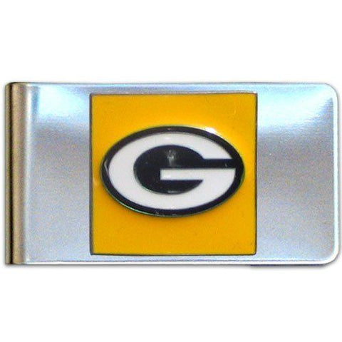 Green Bay Packers Stainless Steel Money Clip