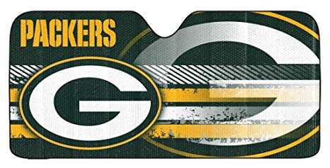 Green Bay Packers Auto Sun Shade New - THE 4TH QUARTER
