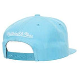 Los Angeles Lakers Snapback Mitchell & Ness Team Ground 2.0 HWC Sky Blue Cap Hat Green UV