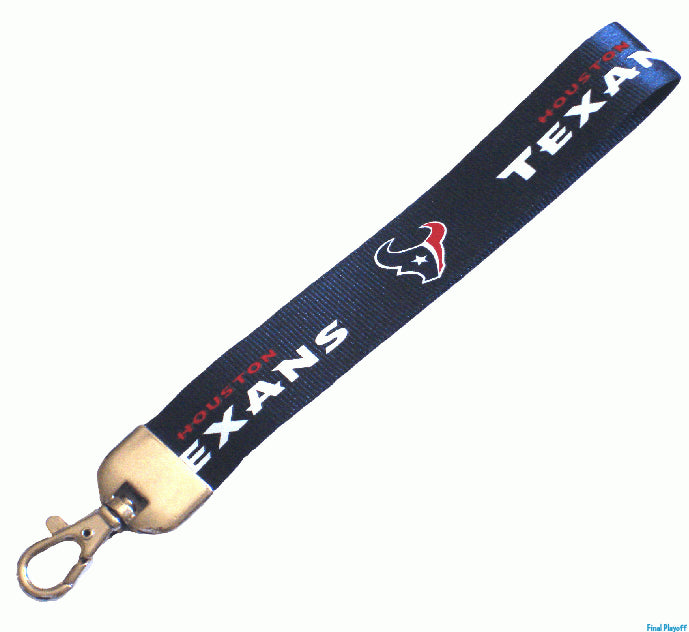 Houston Texans Keychain Wristlet Lanyard - THE 4TH QUARTER