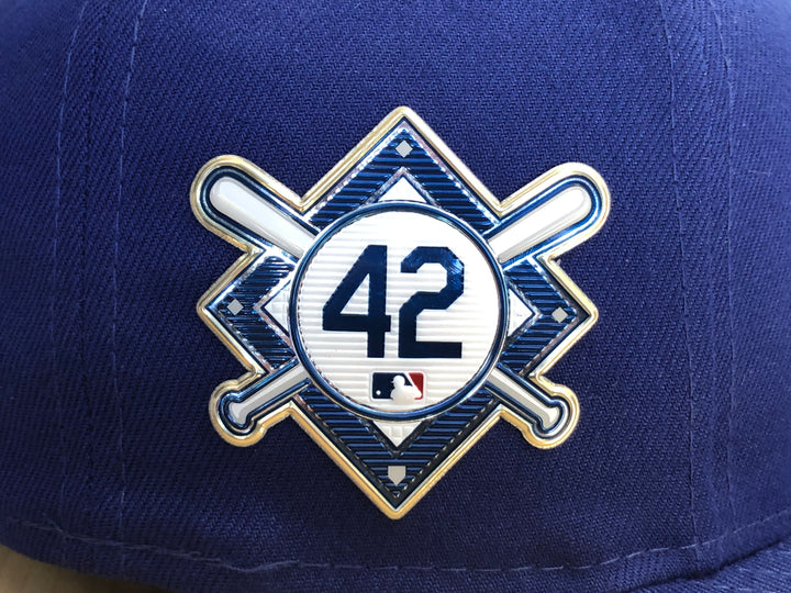 Los Angeles Dodgers Fitted New Era 59Fifty On Field Jackie Robinson Cap Hat - THE 4TH QUARTER