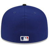 Los Angeles Dodgers Fitted New Era 59Fifty City Connect 2 Tone Cap Hat Blue Black