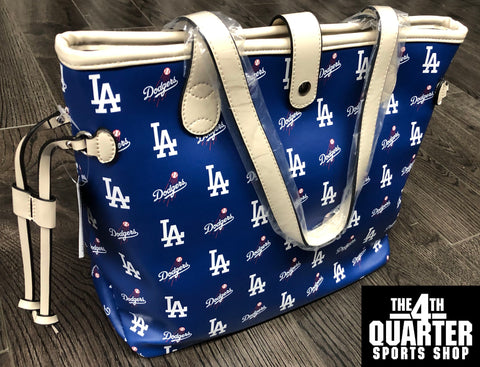 Dodgers Patterned Tote Purse