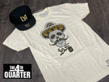 Los Angeles FC Mens T-Shirt Mitchell & Ness Ofrenda Skull Tee Cream