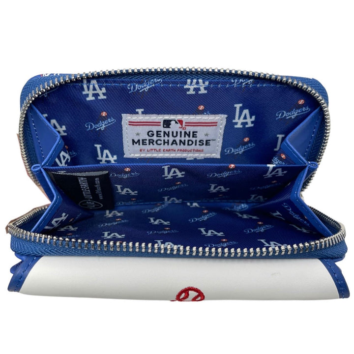 Los Angeles Dodgers Womens Stitched Little Earth Wallet - THE 4TH QUARTER