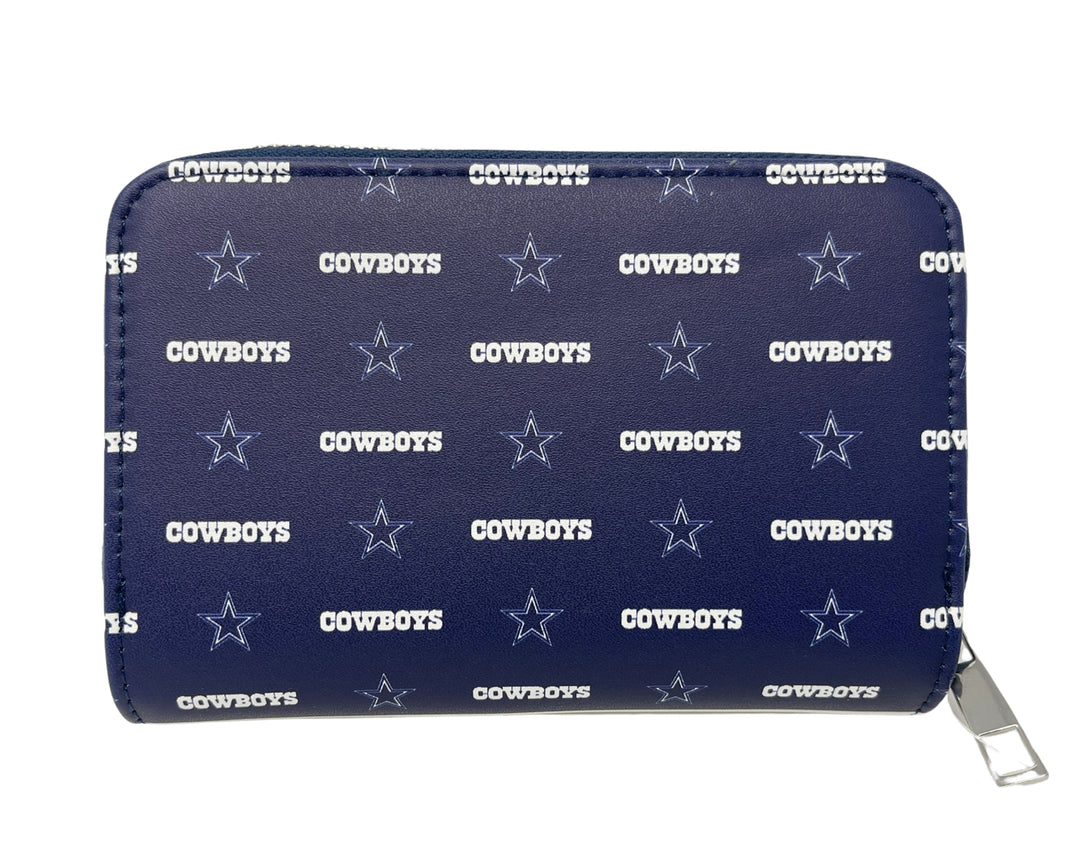 Dallas Cowboys Womens Stitched Little Earth Wallet - THE 4TH QUARTER