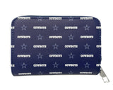 Dallas Cowboys Womens Stitched Little Earth Wallet - THE 4TH QUARTER