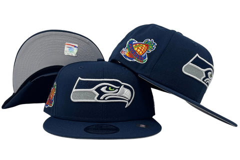 Seattle Seahawks 9Fifty Snapback New Era 1998 Pro Bowl Cap Hat Navy
