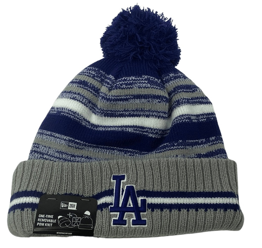 New Era Men's Los Angeles Dodgers Sport Knit - Blue - One Size Each