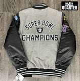 Raiders Champions Heavyweight Letterman Jacket