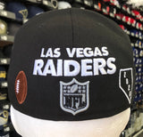 Raiders Fitted New Era 59Fifty Icons Black Hat Cap