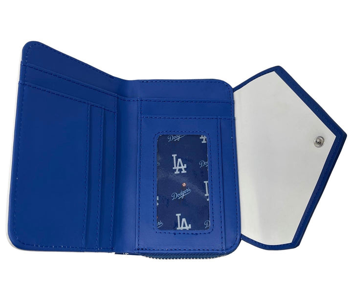 Los Angeles Dodgers Womens Stitched Little Earth Wallet - THE 4TH QUARTER