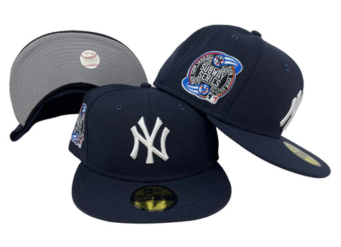 New York Yankees Fitted New Era 59Fifty 2000 Subway Series Navy Hat Cap