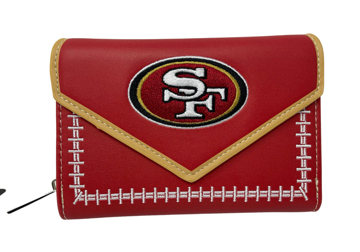 San Francisco 49ers Womens Stitched Little Earth Wallet