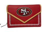 San Francisco 49ers Womens Stitched Little Earth Wallet