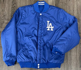 Los Angeles Dodgers Mens Reversible Heavyweight White Sleeve Jacket