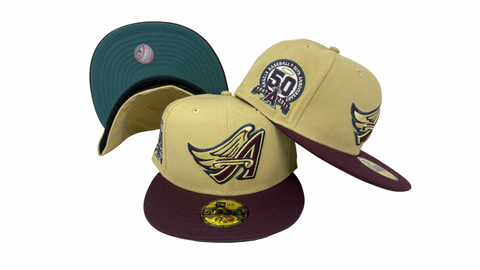 Anaheim Angels Fitted New Era 59Fifty Fall Collection Hat Cap
