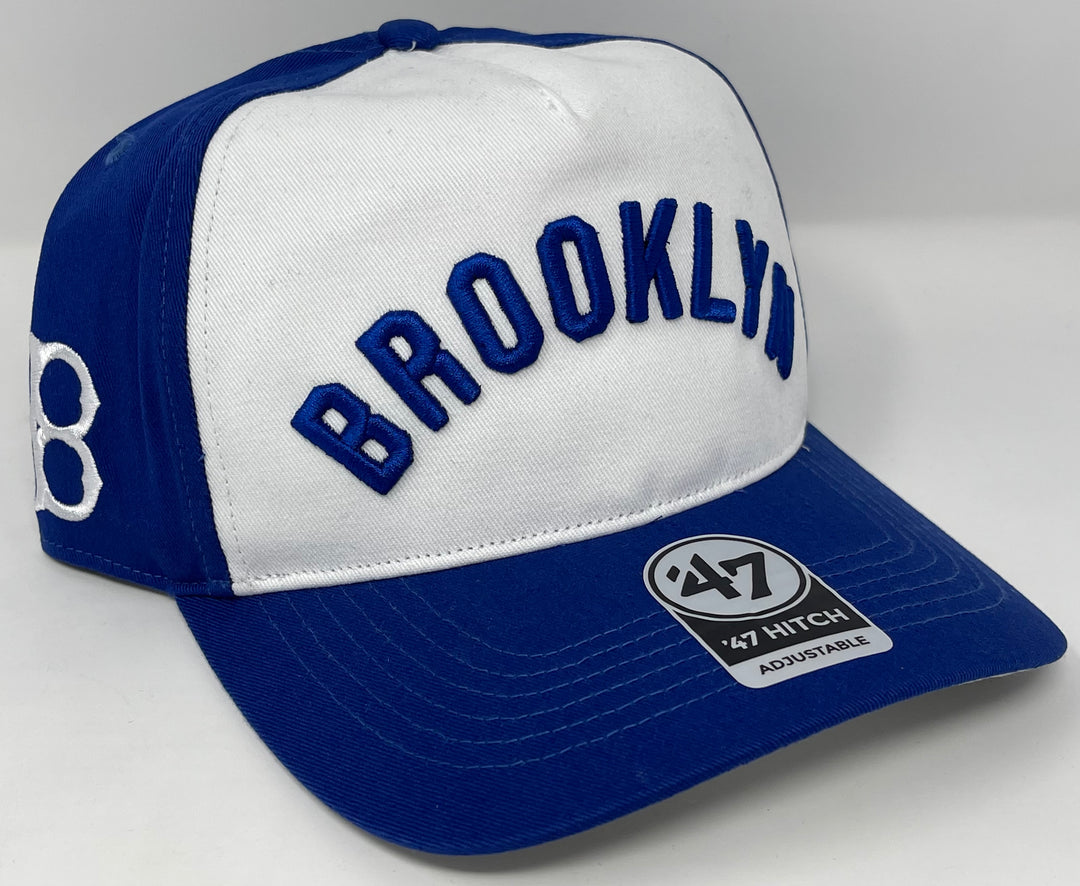 Brooklyn Dodgers '47 Brand Hitch Snapback Cap Hat - THE 4TH QUARTER