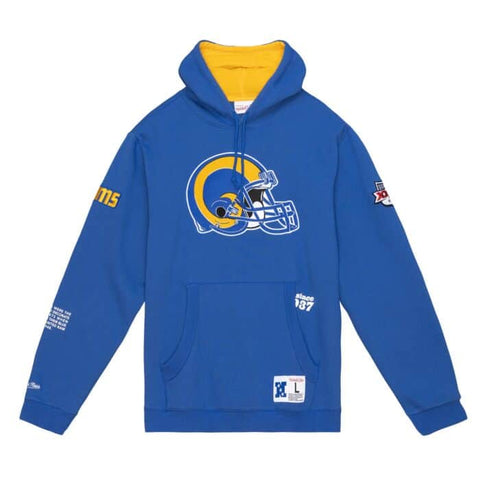 Los Angeles Rams Mitchell & Ness Origins Fleece Hoodie