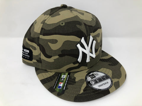 New York Yankees Snapback New Era 9Fifty Armed Forces Camo Cap Hat