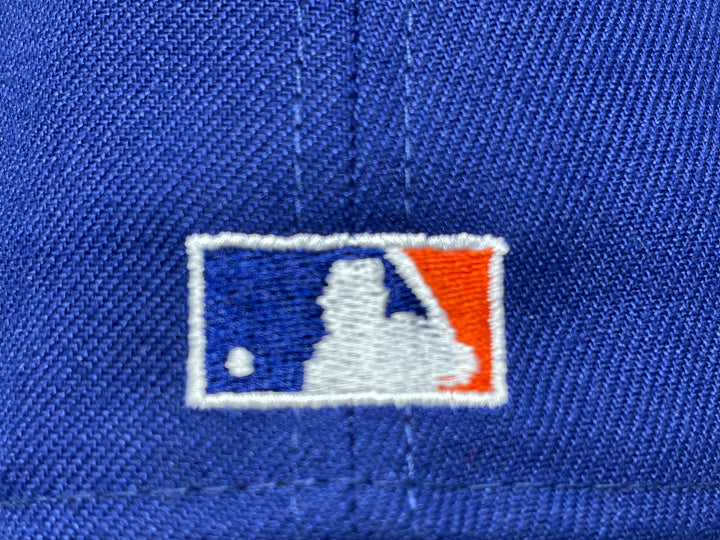 Los Angeles Dodgers Fitted New Era 59fifty 75th Anniversary WS Blue Cap Hat Orange UV - THE 4TH QUARTER