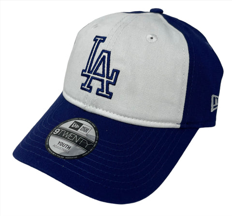 Los Angeles Dodgers Strapback Youth New Era 9Twenty Logo Glam Cap Hat