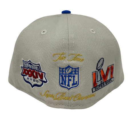 Los Angeles Rams Fitted New Era 59FIFTY Super Bowl Champions World Cla –  THE 4TH QUARTER