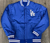 Los Angeles Dodgers Mens Reversible Heavyweight Royal Wool Jacket