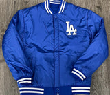 Los Angeles Dodgers Mens Reversible Heavyweight Royal Wool Jacket