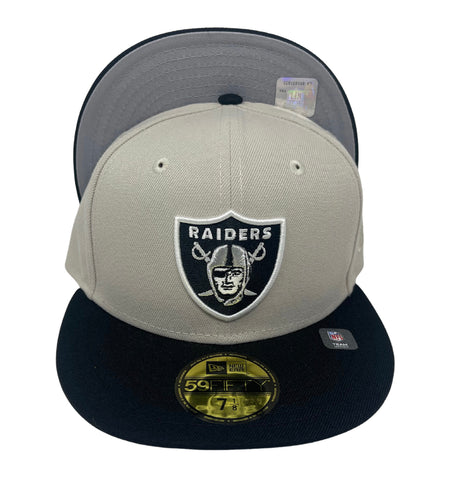 Las Vegas Raiders Men's Black F4576021 New Era Born x Raised 59FIFTY Fitted  Hat 