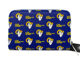 Los Angeles Rams Womens Stitched Little Earth Wallet