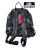 Las Vegas Raiders Premium Leather Backpack