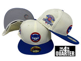Chicago Cubs Fitted New Era 59Fifty 90 ASG Chrome Blue Cap Hat Grey UV