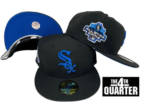 White Sox Fitted New Era 59Fifty '03 ASG Black Fitted Hat Cap Royal UV
