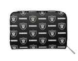 Las Vegas Raiders Womens Stitched Little Earth Wallet