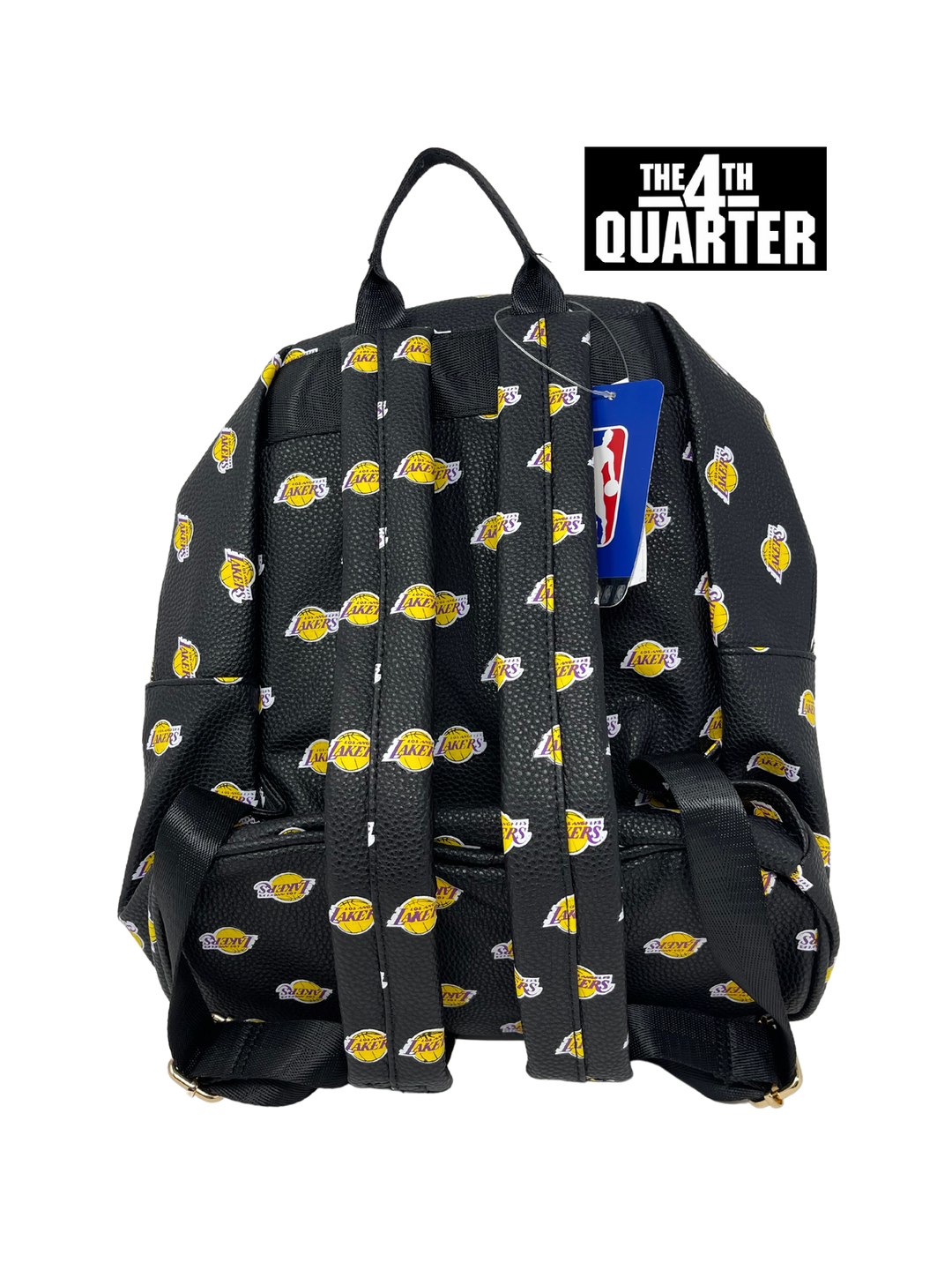 Los Angeles Lakers Premium Leather Backpack - THE 4TH QUARTER