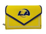 Los Angeles Rams Womens Stitched Little Earth Wallet