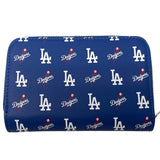 Los Angeles Dodgers Womens Stitched Little Earth Wallet