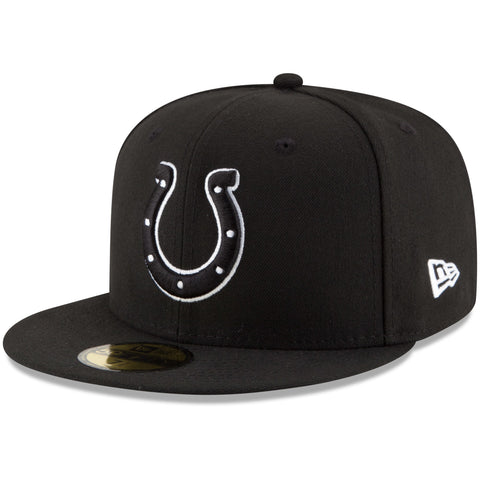 Indianapolis Colts Snapback New Era 9FIFTY Black White Hat Cap