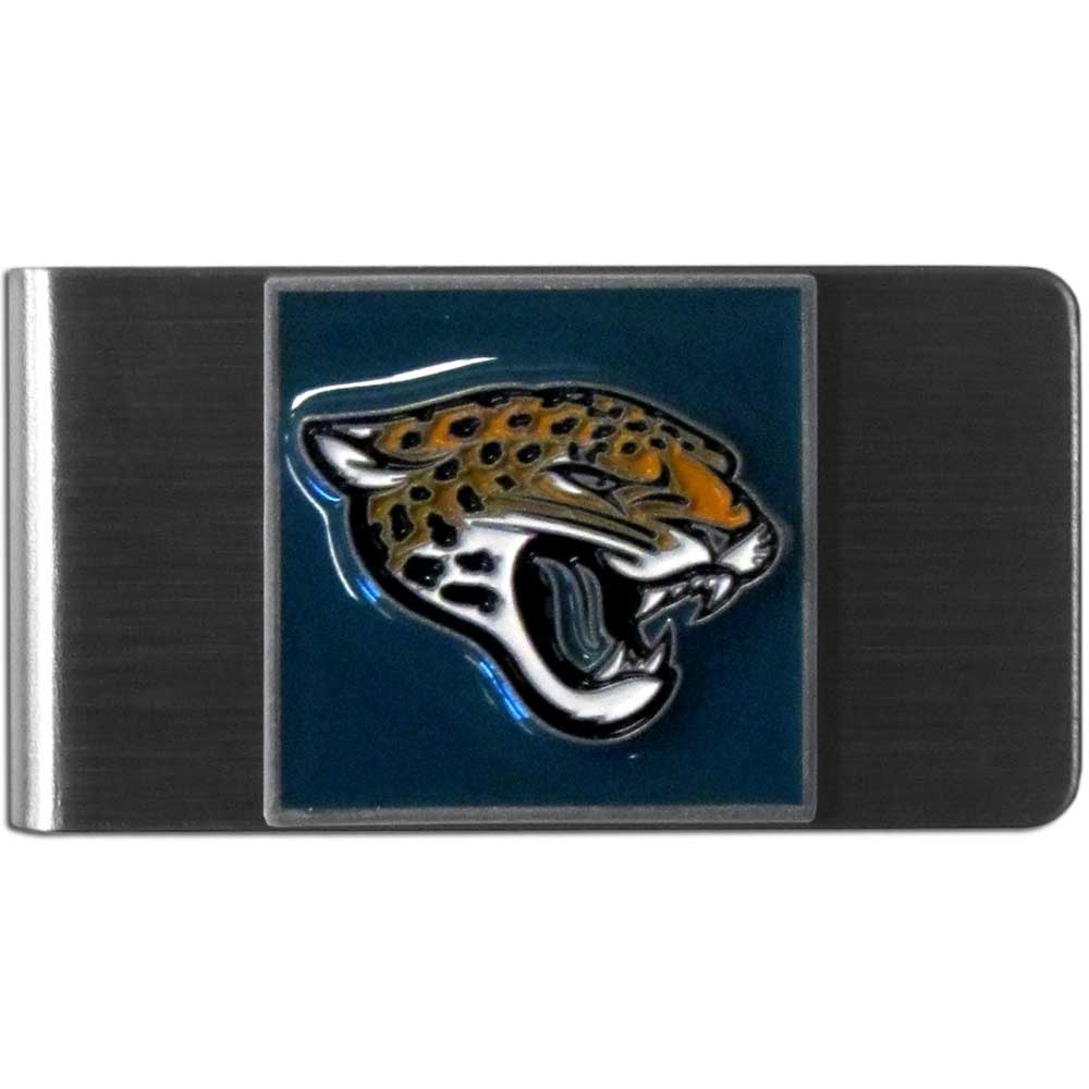 Jacksonville Jaguars Stainless Steel Money Clip - THE 4TH QUARTER