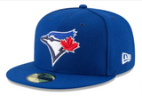 Toronto Blue Jays Fitted New Era 59Fifty On-Field Royal Authentic Collection Cap Hat - THE 4TH QUARTER