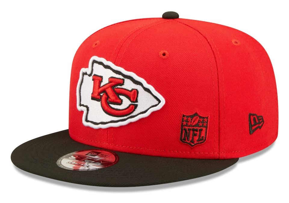 Kansas City Chiefs Snapback New Era 9Fifty Arch Red Black Cap Hat