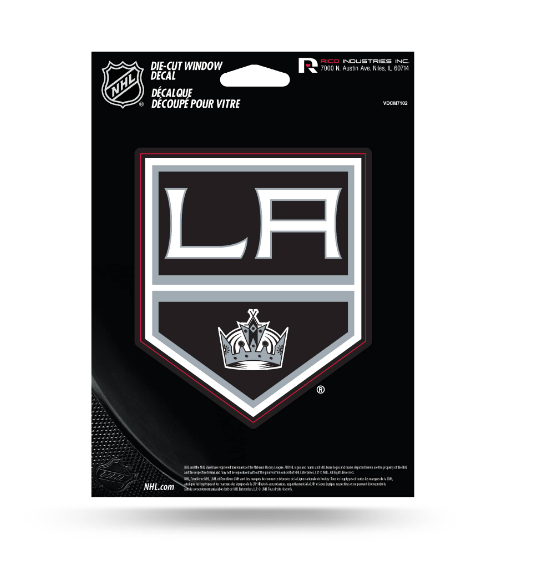 Los Angeles Kings Window Medium Decal Sticker - THE 4TH QUARTER